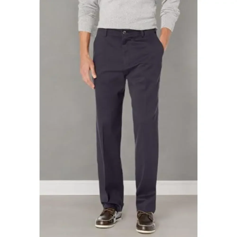 Dockers | Pants | Dockers D3 Mens Pants Easy Khaki Flat Front Navy Blue  Size 36x3 | Poshmark